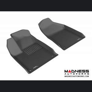 Chrysler 200 Floor Mats (Set of 2) - Front - Black by 3D MAXpider (2015-)